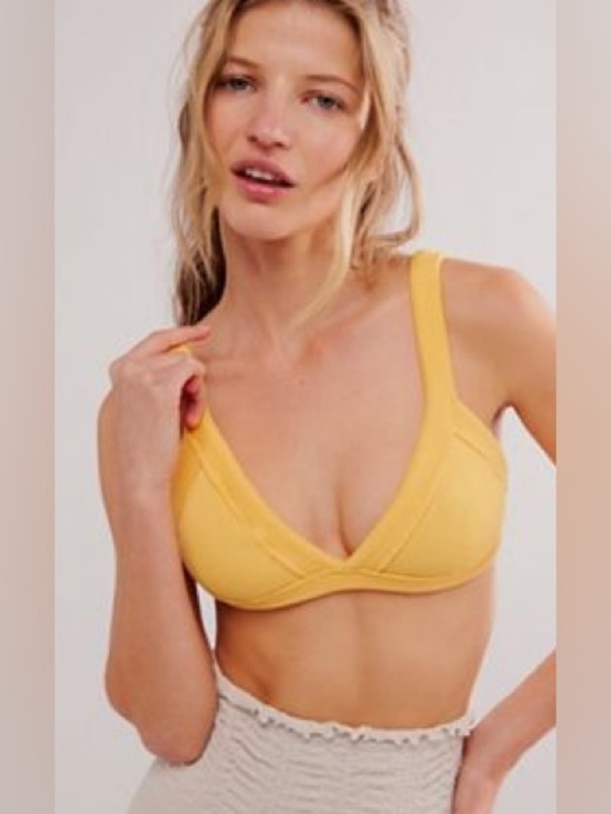 FREE PEOPLE INTIMATELY Other - Free People Intimately
All Day Ribbed Bralette
size M/L
color Marigold